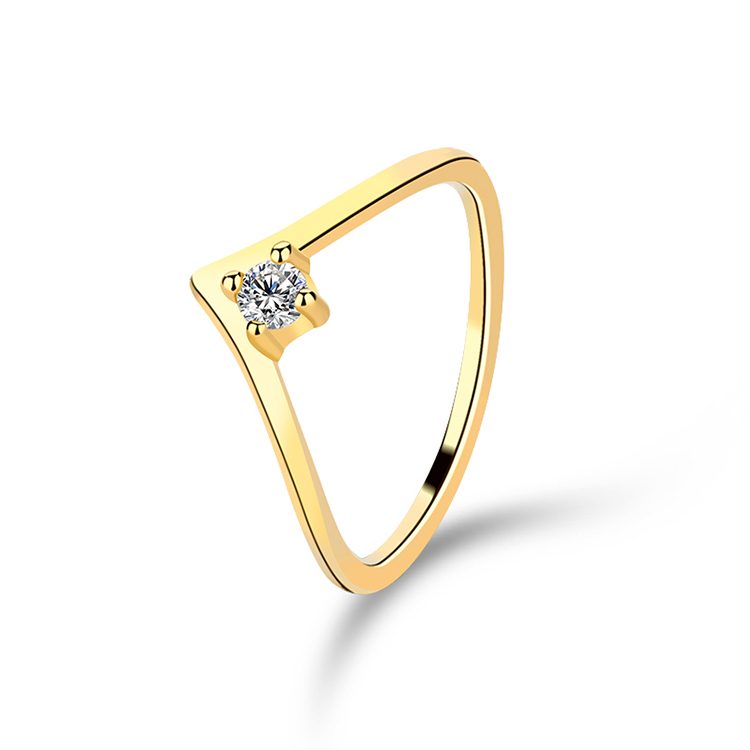 优雅925纯银戒指14K 18k镀金珠宝定制OEM手工戒指，适合情侣订婚或礼品使用